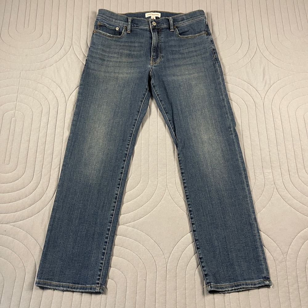 Lucky Brand 363 Vintage Straight Mens Blue Denim Jeans 32x30 Medium Wash